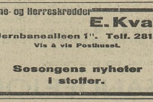 Bilde av Emil Kval, skreddermester